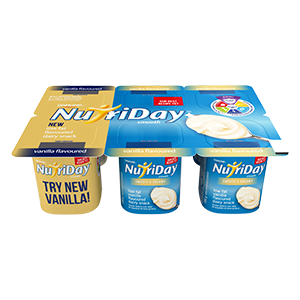 Nutriday Vanilla 6x100g  Rs 120.00 (pack of 6)